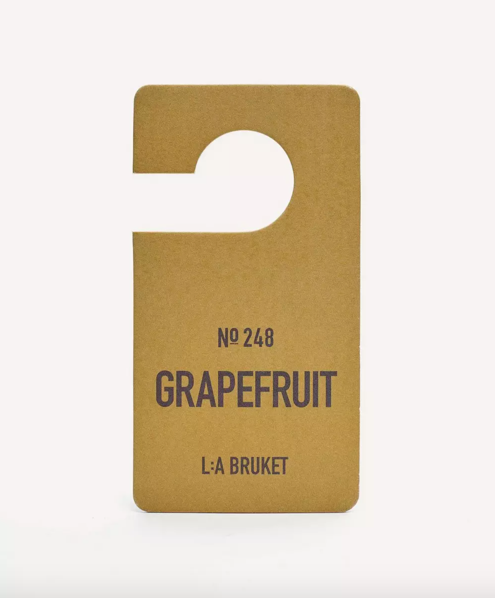 小眾居家香氛推薦：L:A Bruket 葡萄柚精油香氛片