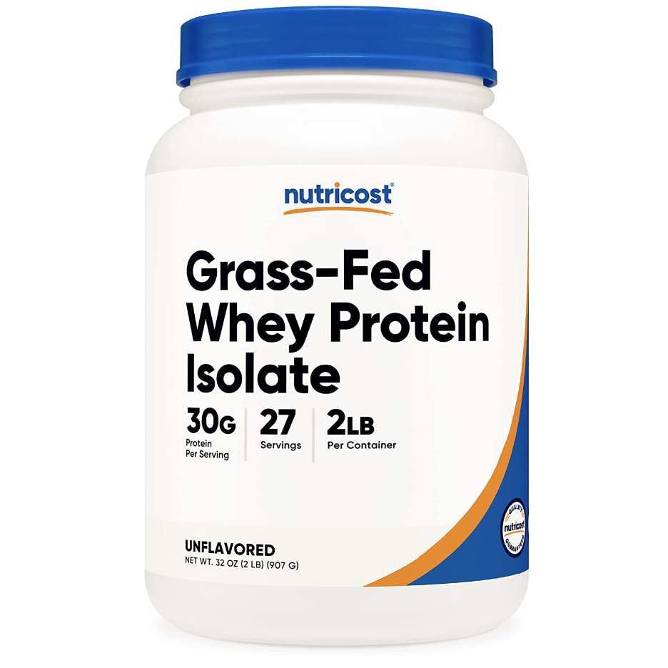 Grass-Fed Whey Protein Isolate, Unflavored