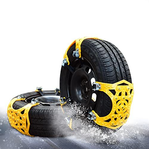 Universal Snow Chains 10Pcs Car Anti-Skid Chains Tire Chains For Cars  Trucks Van