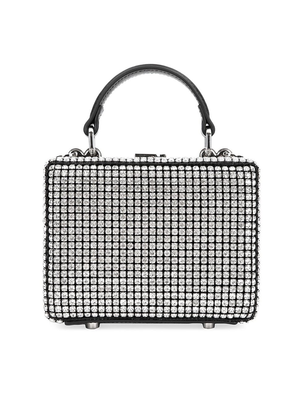 Mini Kendrick Rhinestone Box Bag