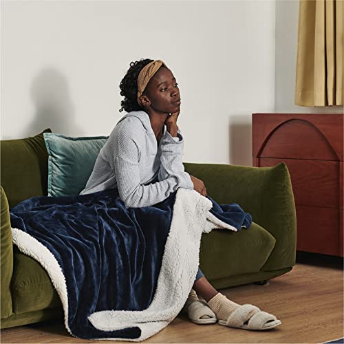 Oversized Sherpa Fleece Blanket