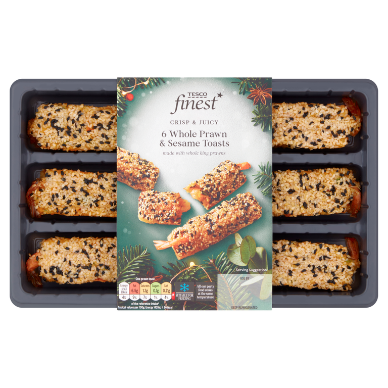 Tesco Finest Prawn Toast 180g