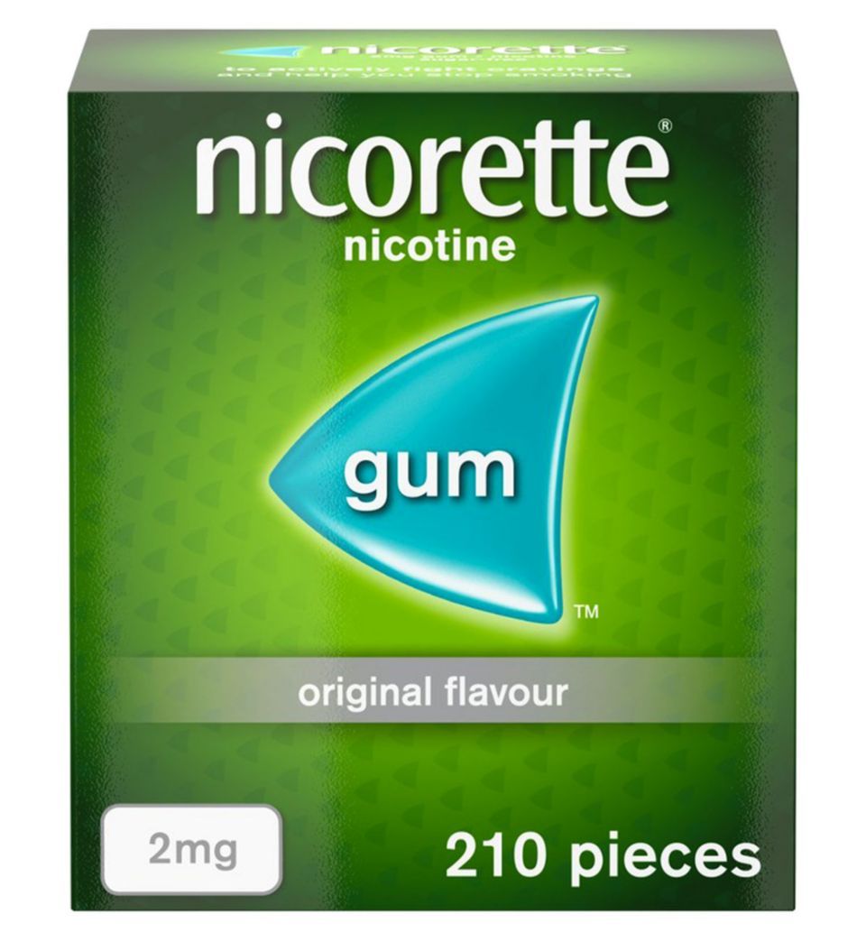 Nicorette Original Flavour Sugar Free Gum
