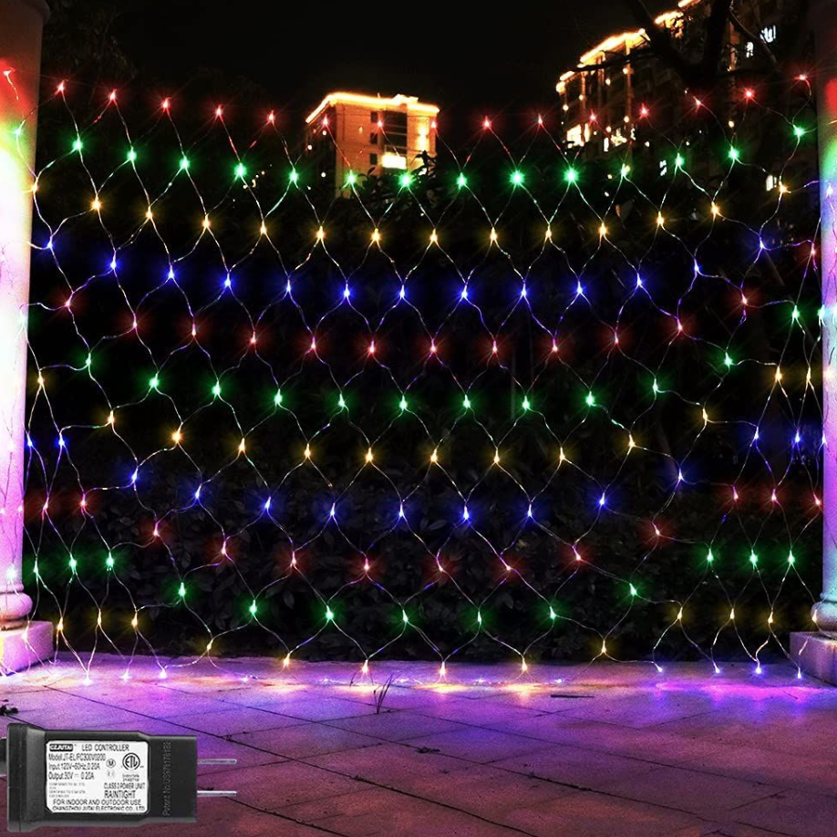 The 10 Best Christmas Net Lights 2022 - Christmas Lights Bushes