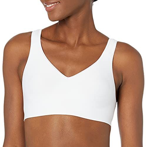 Hanes Get Cozy ComfortFlex Fit Wirefree Bra_White_S : : Clothing,  Shoes & Accessories