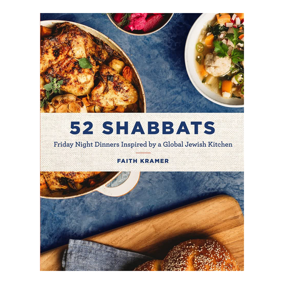 <I>52 Shabbats: Friday Night Dinners Inspired by a Global Jewish Kitchen</i> by Faith Kramer