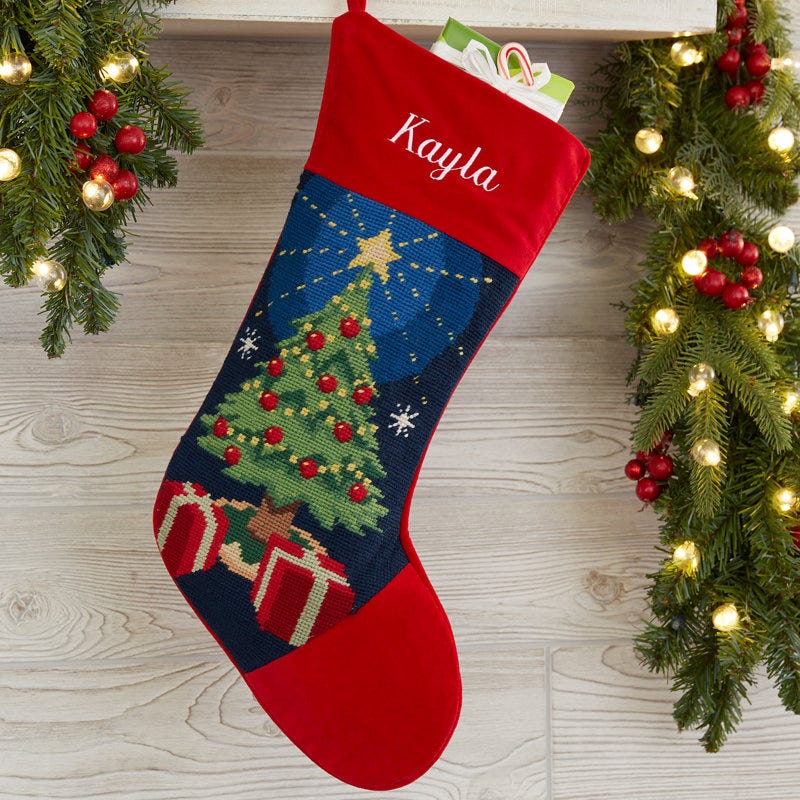 23 Personalized Christmas Stockings 2022 - Monogrammed Stockings