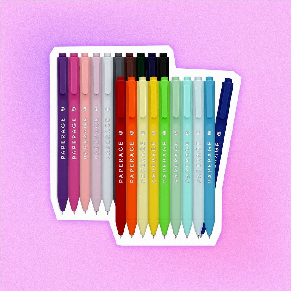 Gel Pens With Retractable Extra Fine Point (0.5mm)