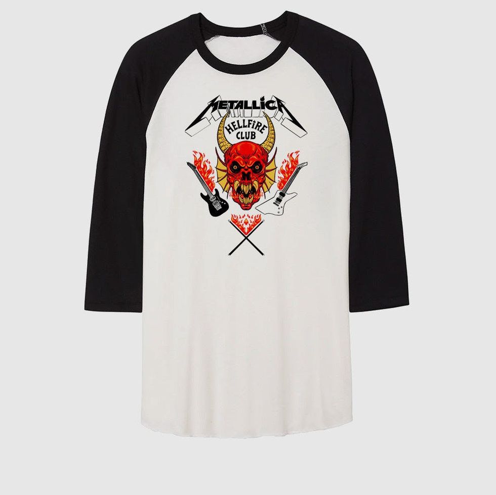Hellfire Club x Metallica Raglan Shirt