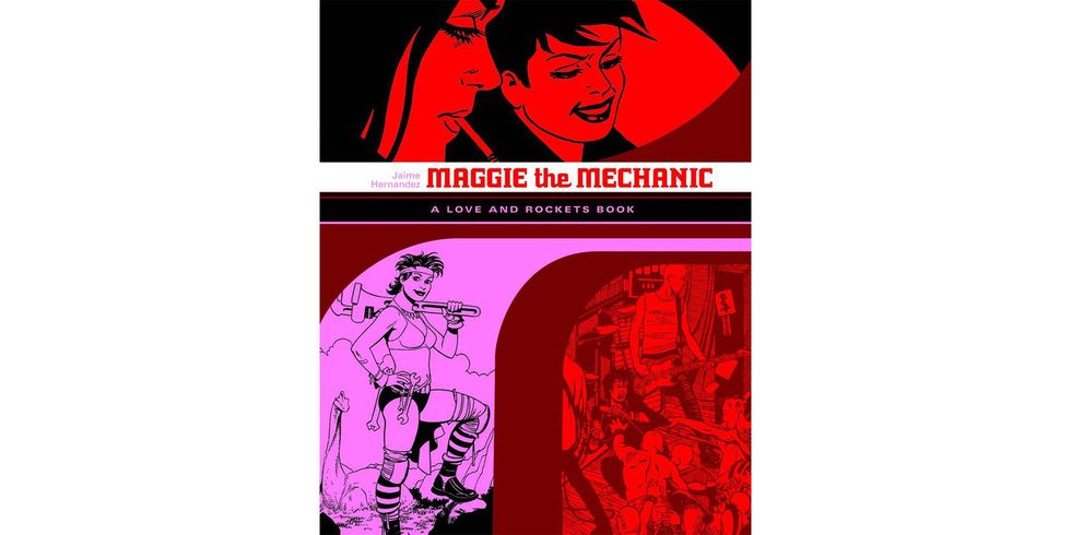 <i>MAGGIE THE MECHANIC: A LOVE AND ROCKETS BOOK</i>, BY JAIME HERNANDEZ 