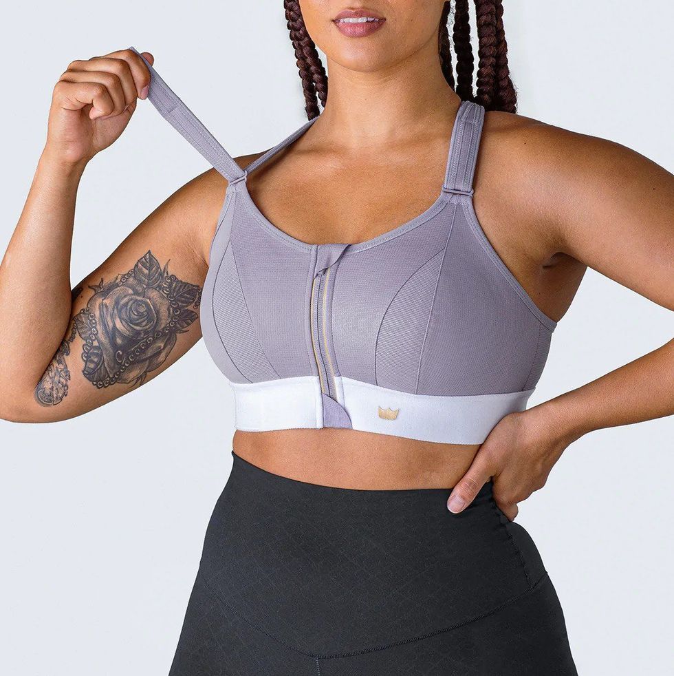 I'm obsessed with this $15 sports bra from : Along Fit crop top bra  review