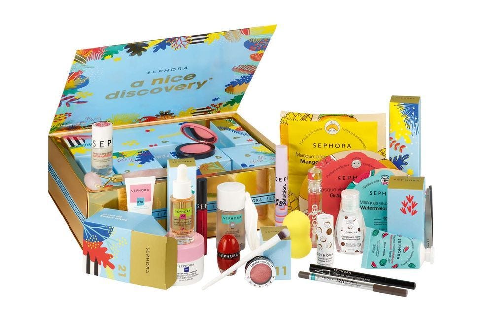 Calendario de adviento de belleza sorpresa