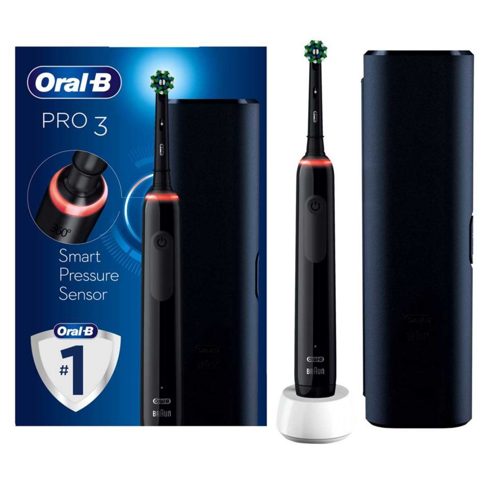Pro 3-3500 Black Electric Toothbrush