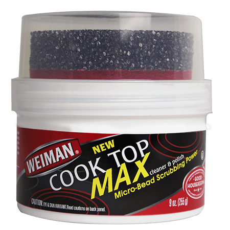 WEIMAN Glass Stove Cook Top Complete CLEANING KIT Scrubber & Scraper  Included