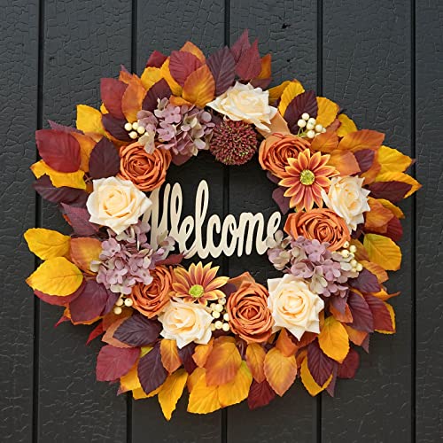 Fall Front Door Wreath