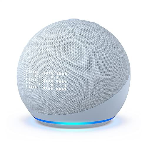 Echo Dot (5th Gen) Smart Speaker With Clock