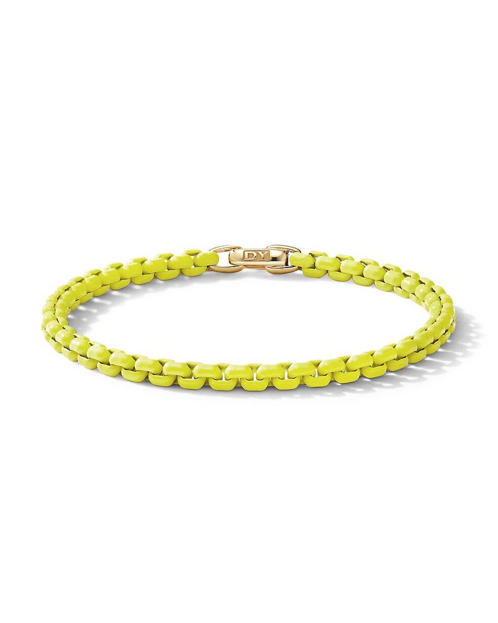 14K Yellow Gold Stainless Steel Bel Aire Bracelet