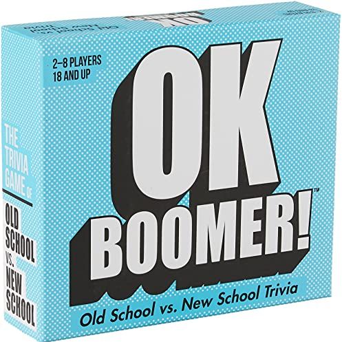 OK Boomer - The Old School vs. New School Trivia Game