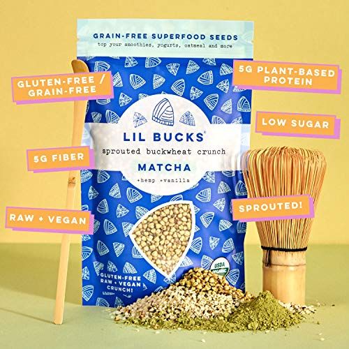 Sprouted Buckwheat Crunch Matcha