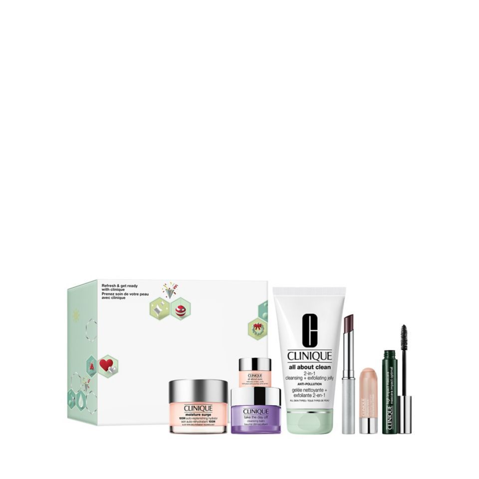 Refresh & Get Ready Skincare and Makeup Gift Set