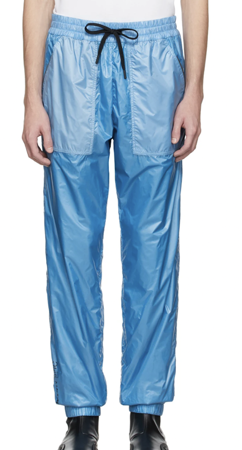 Blue Ripstop Track Pants