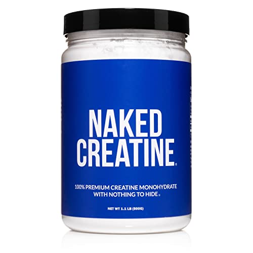 Creatine Monohydrate Powder 600 Grams (1.32lb), Unflavored, Pure, Micronized Creatine Powder, 5000mg(5g) Per Serving, 4 Month Supply, Vegan