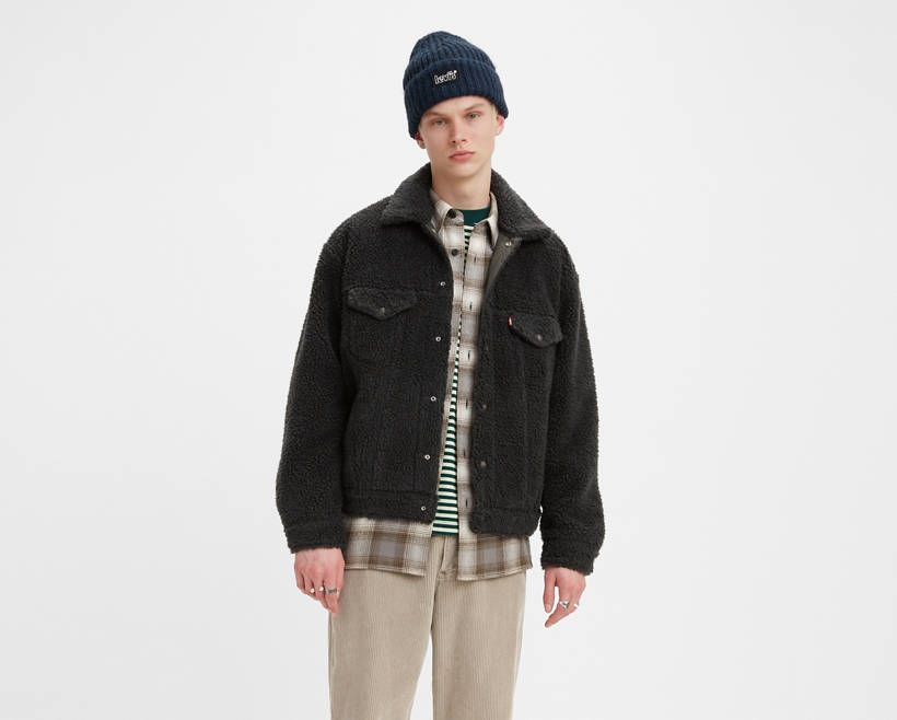 Best denim hotsell sherpa jacket