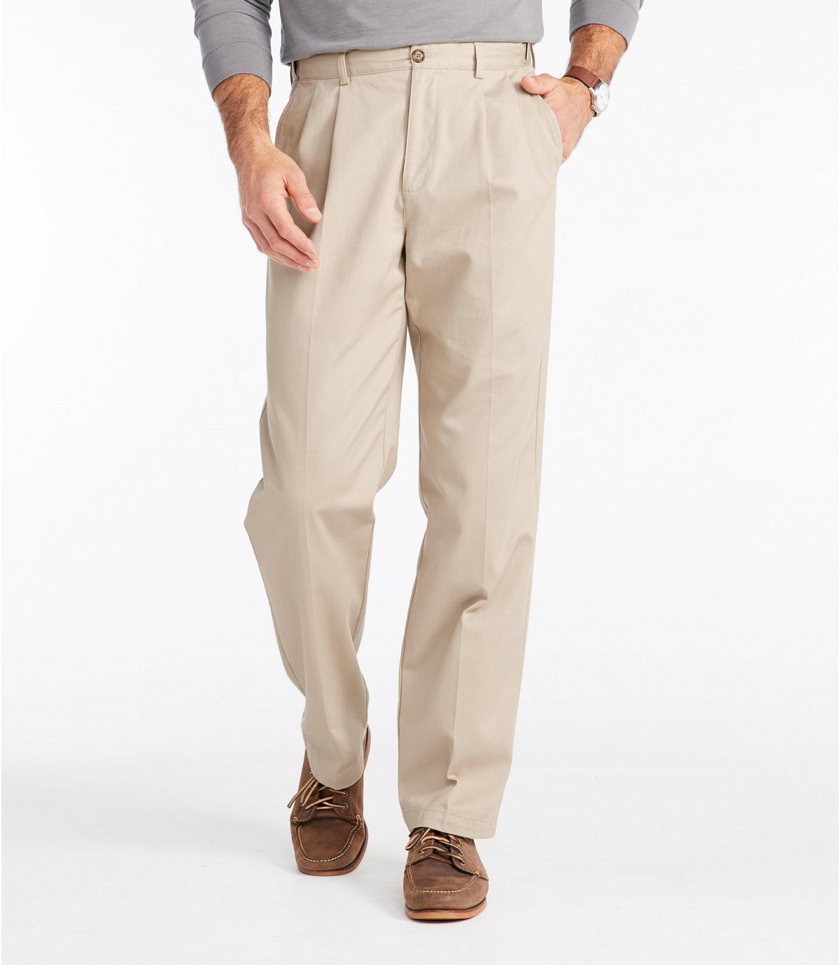 Wrinkle-Free Double L® Chinos