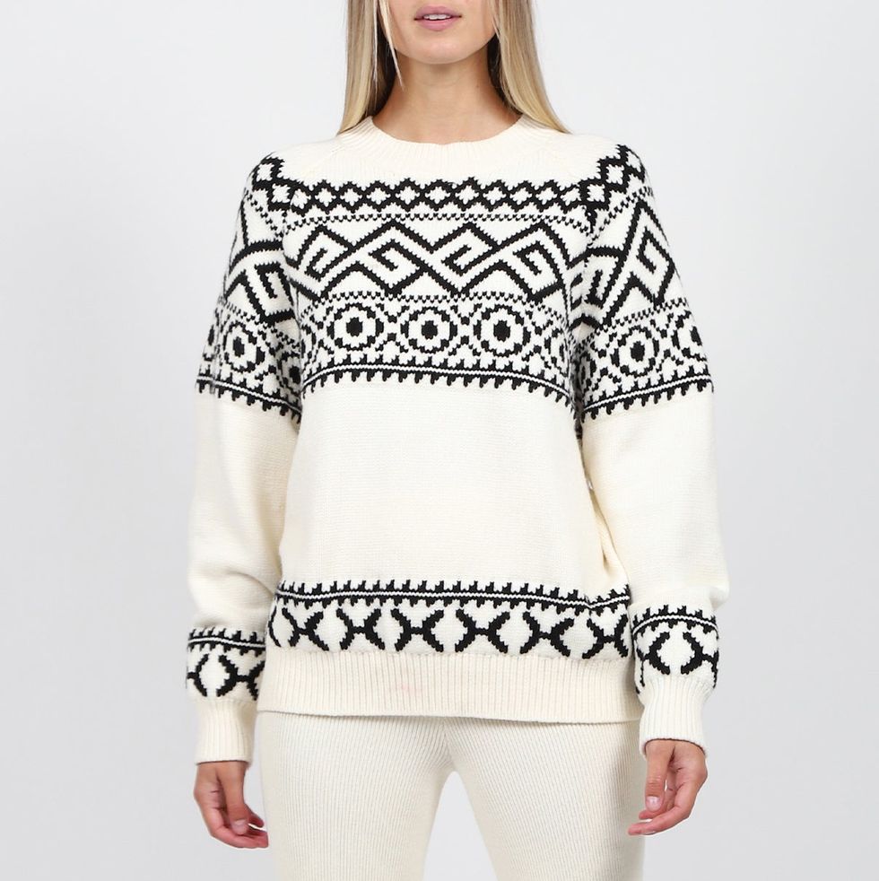 The Fair Isle Not Your Boyfriend's Knit Sweater