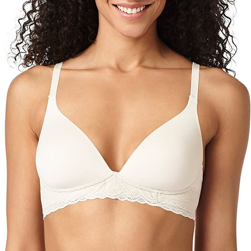 Cloud 9 Wireless With Lace Band Bra