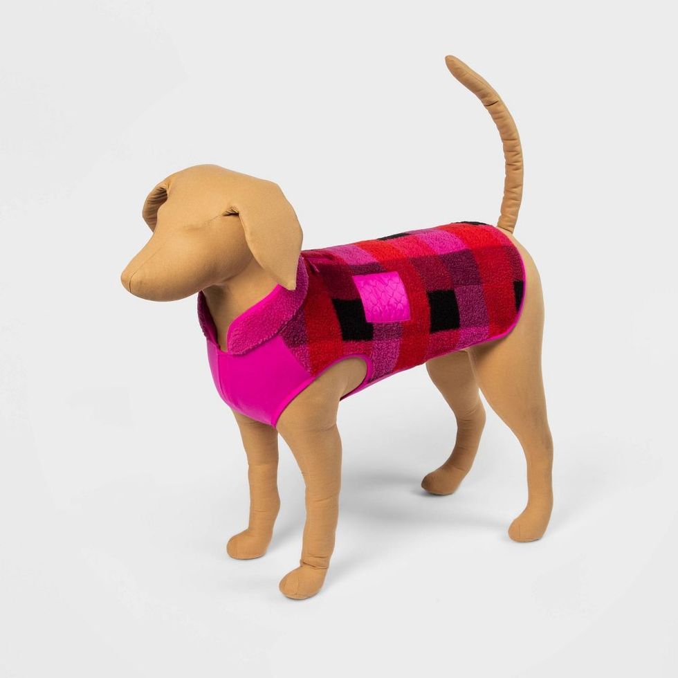 Pink Dog and Cat Fleece Vest