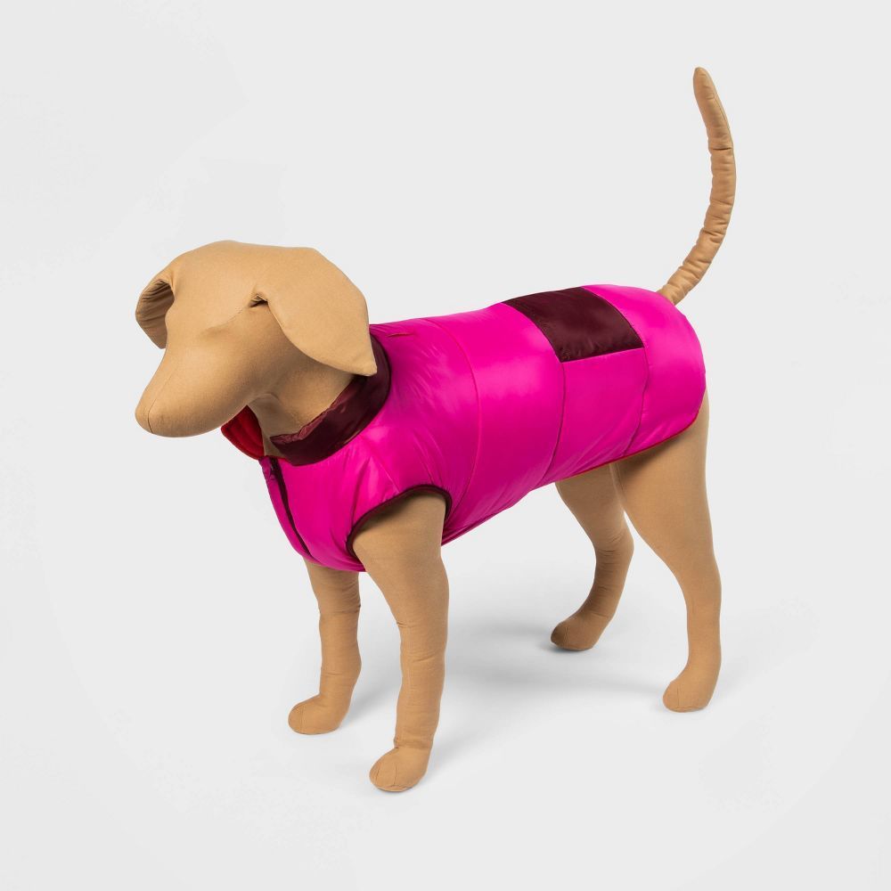Pink Dog and Cat Puffer Vest