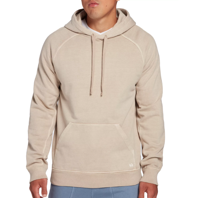 Washed Twill Terry Hoodie