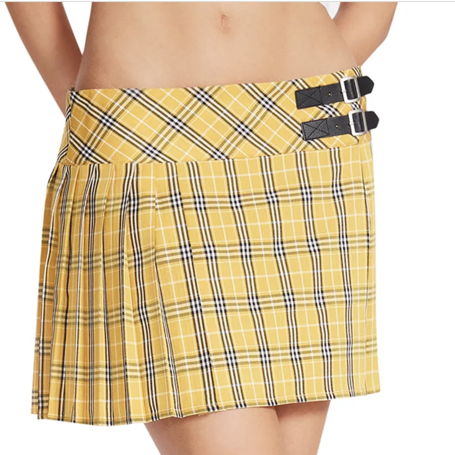 Cher Plaid Skirt