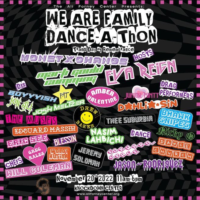 The Ali Forney Center Presents: We Are Family Dance-A-Thon