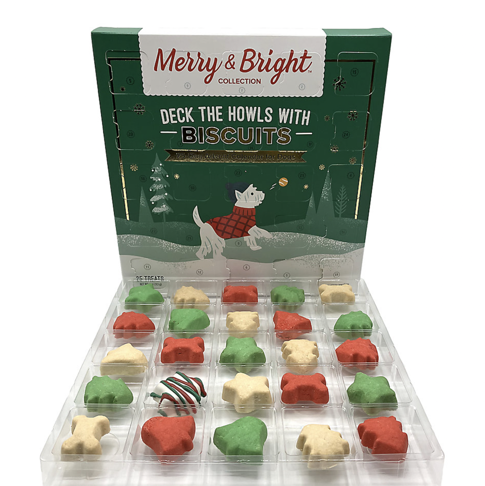 Merry & Bright Deck the Howls with Biscuits - 25 Count