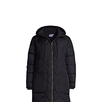Womens Quilted ThermoPlume Insulated Coat 