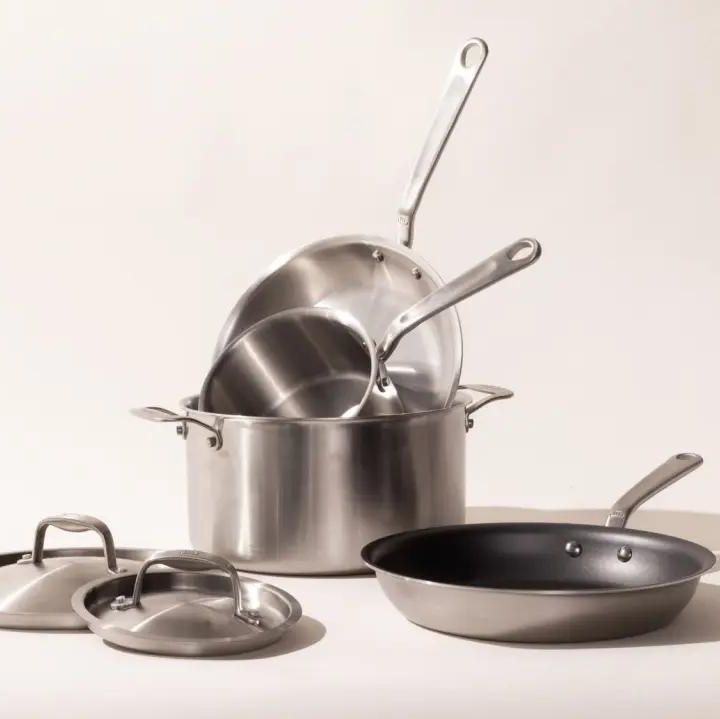 Martoffes™ Stainless Steel Non-stick Pot, stainless steel pan, stainless  steel cookware, best stainless steel cookware, stainless steel pots and pans  – Martoffes Store