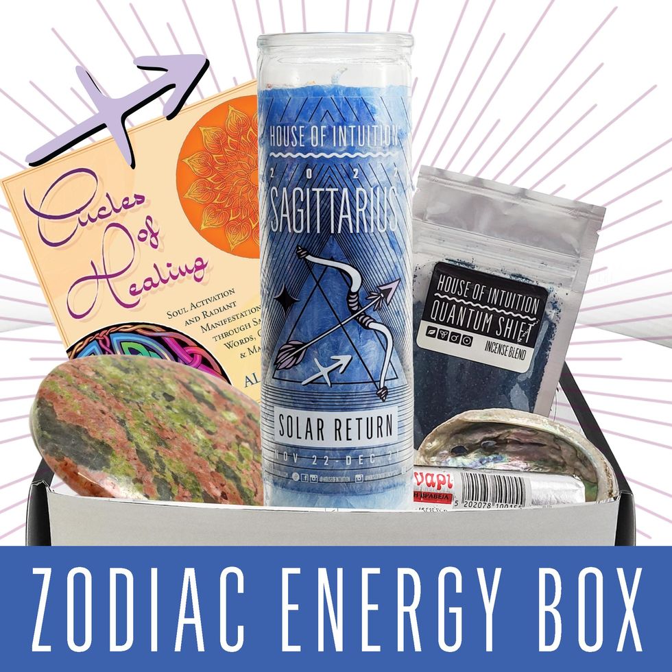 2022 Sagittarius Zodiac Energy Box 