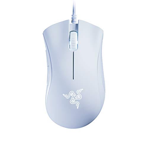 Ratón para PC blanco DeathAdder Essential, sensor óptico