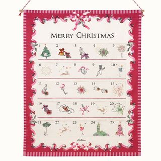 Christmas fabric advent calendar