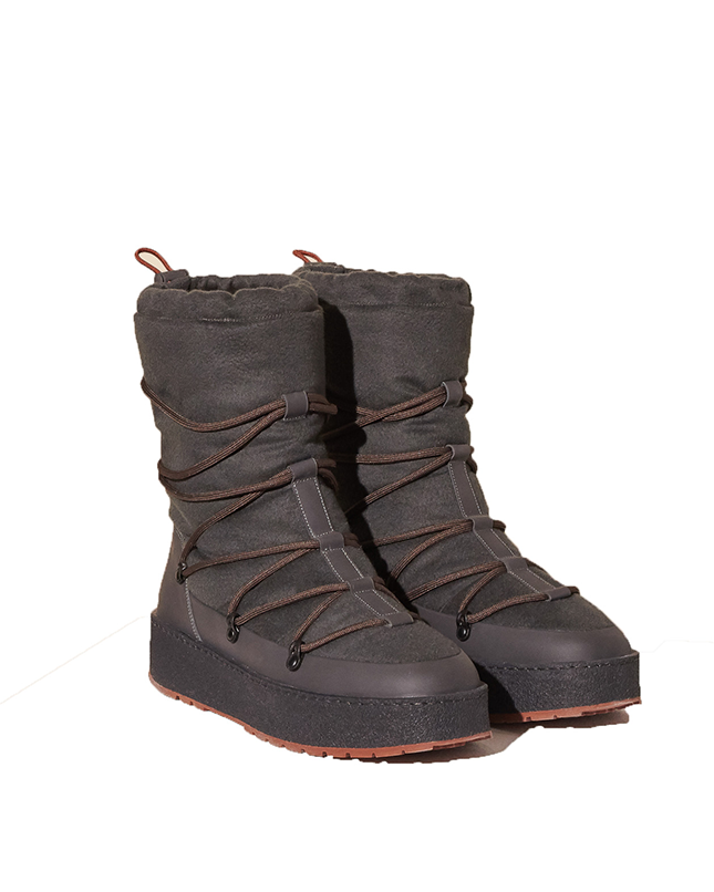 Snow Wander Quilted Walk Ankle Boots