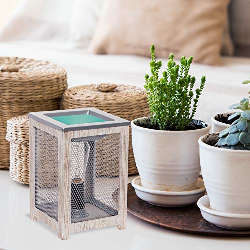 White Weathered Wood Wax Warmer