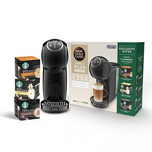 NESCAFÉ Dolce Gusto Automatic Genio S  The *NEW* NESCAFÉ Dolce Gusto  Automatic Genio S range is super easy to use and compact with an LED  control ring and a descaling alert