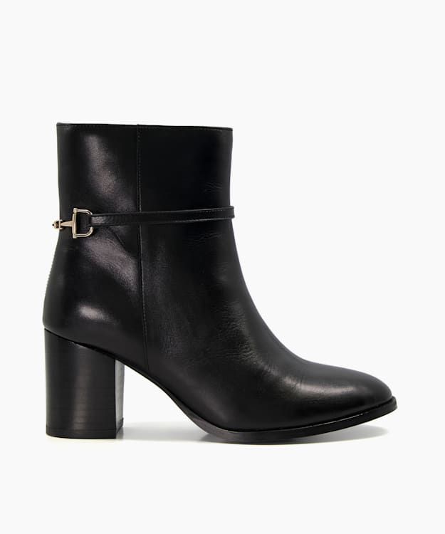 Patos Leather Snaffle Back Ankle Boots £77 (was £110)
