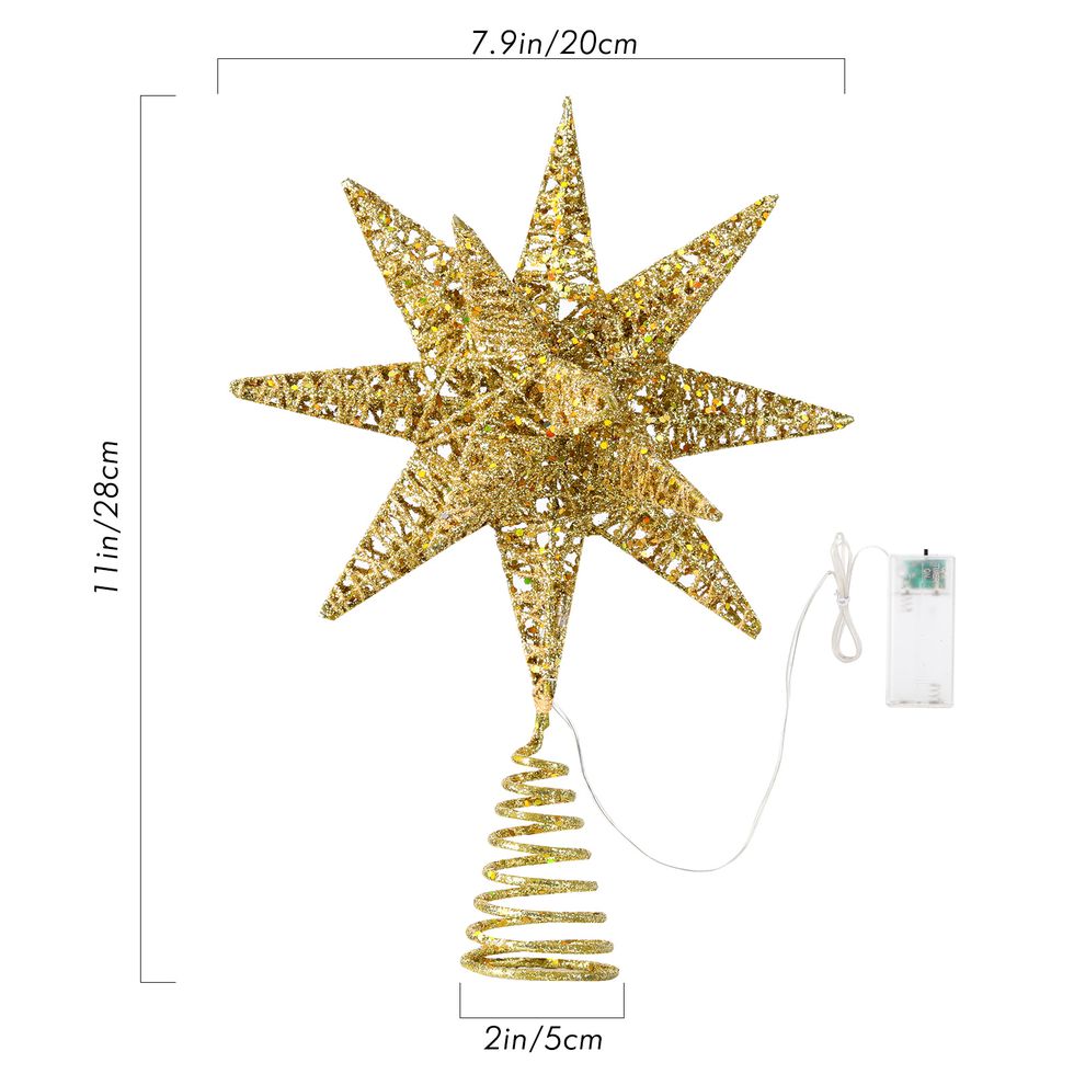 Luxspire Christmas Tree Topper