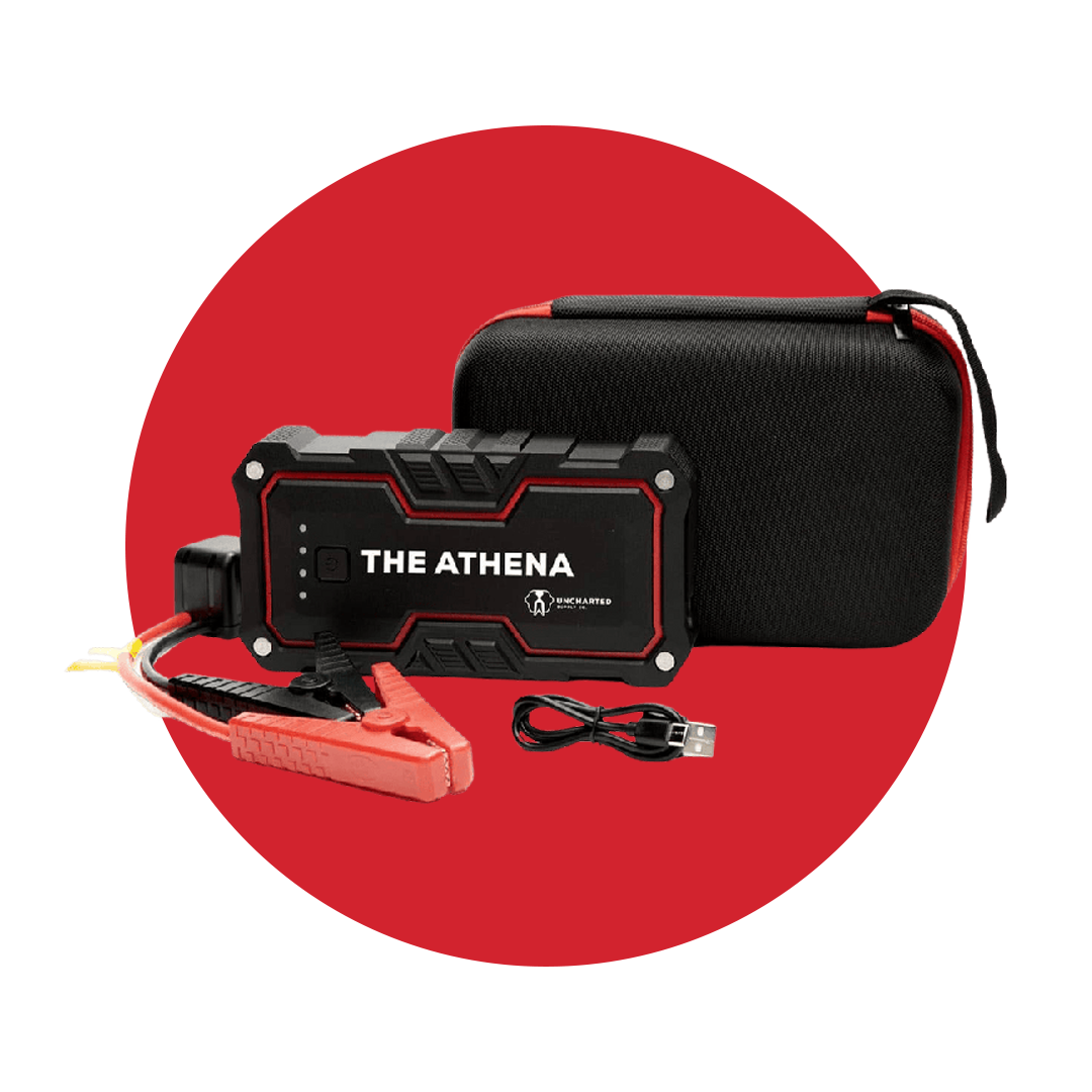 The Athena Portable Jump Starter & Power Bank