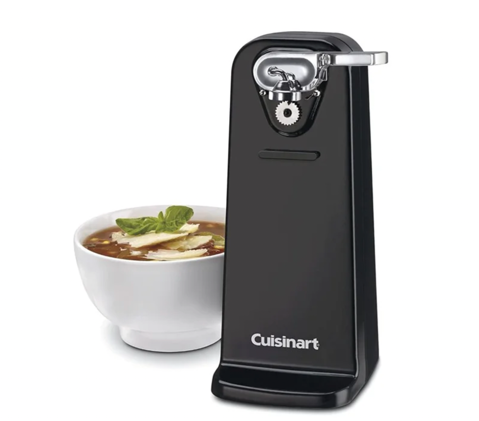 Holstein Housewares Electric Can Opener Black