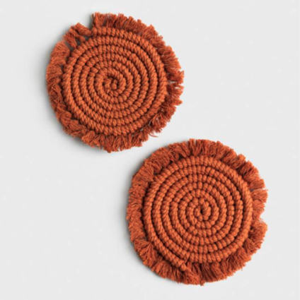 Rust coaster Crochet set
