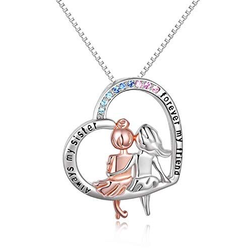 Always My Sister Forever My Friend Pendant